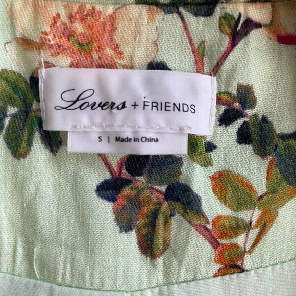 Lovers & Friends Miller Blazer Mini in Sage Floral - Picture 3 of 3